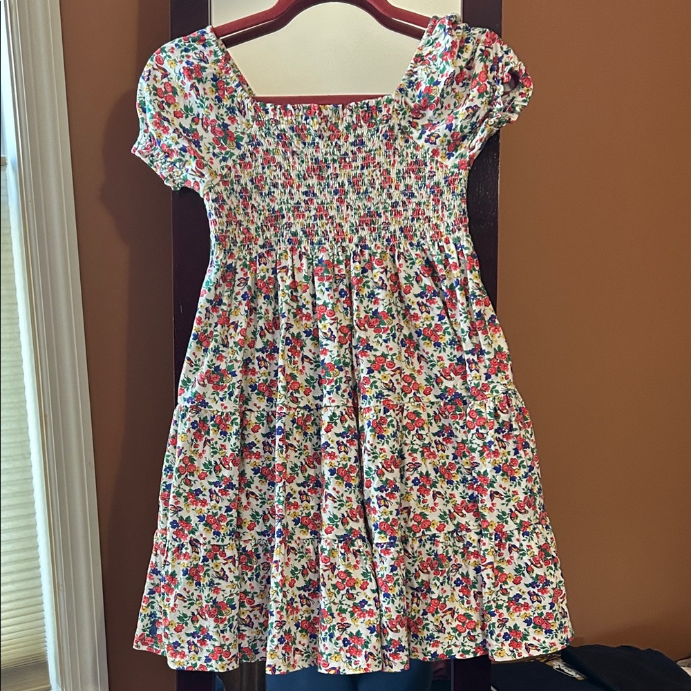 Polo by Ralph Lauren Colorful Floral Mini Dress